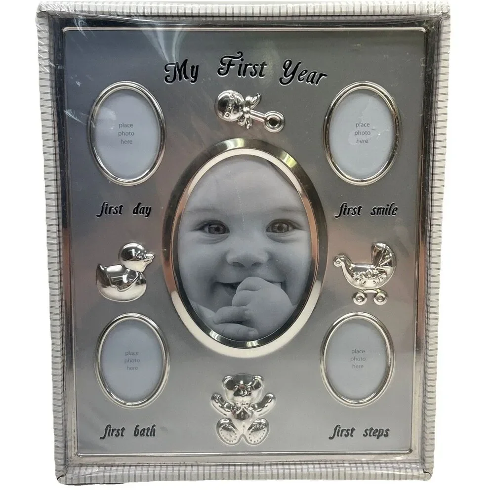 Brand New‎ First Impressions My First Year Baby Picture Frame Sealed